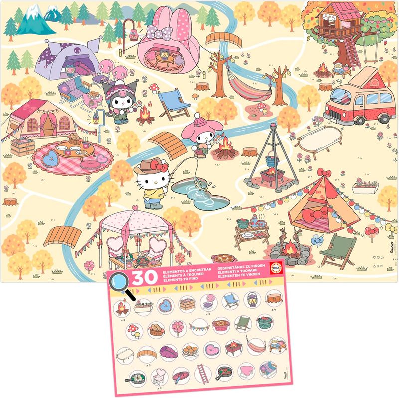 DETECTIVE HELLO KITTY - PUZZLE 150 PIEZAS