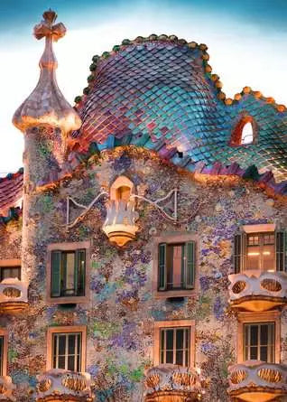 Casa Batlló, Barcelona- puzzle 1000 piezas