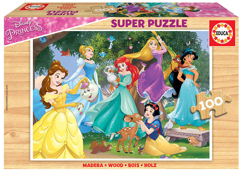 P100 Princesas madera