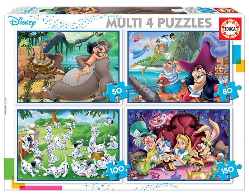 MULTI 4 PUZLES CLASICOS