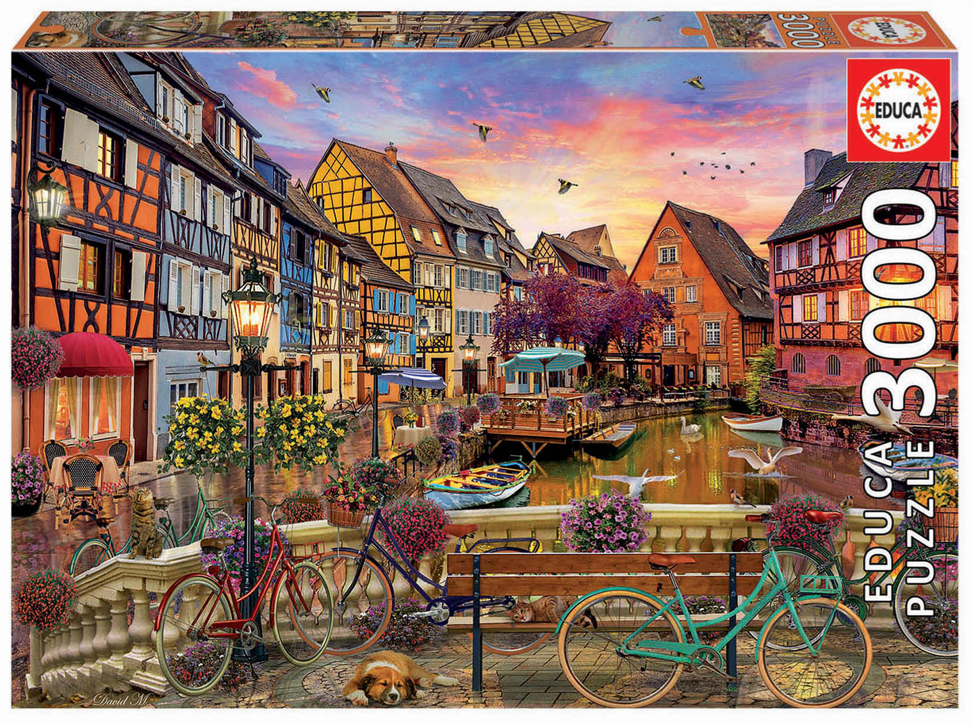 COLMAR, FRANCIA -PUZZLE 3000 PIEZAS