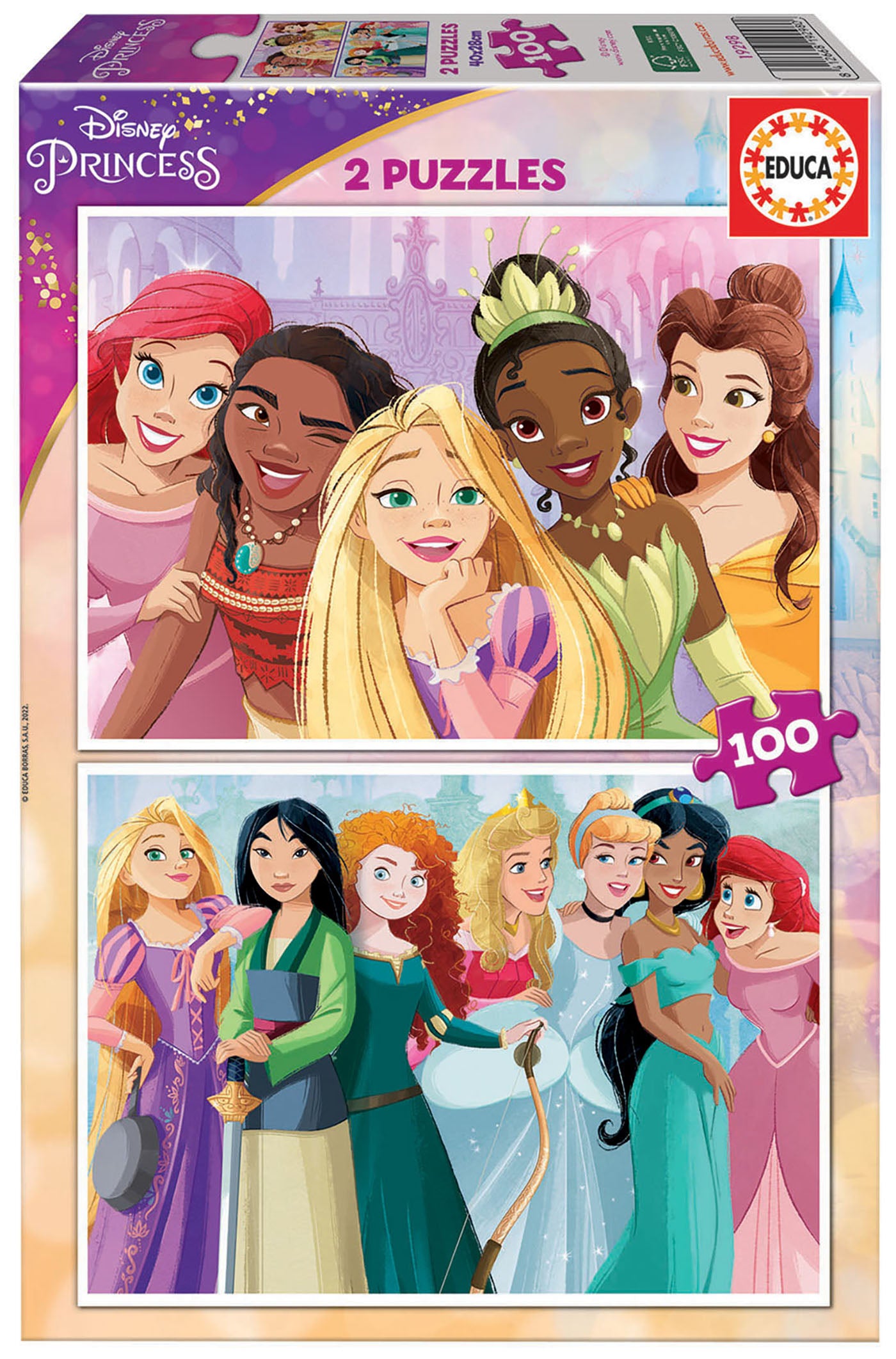 2X100 DISNEY PRINCESS