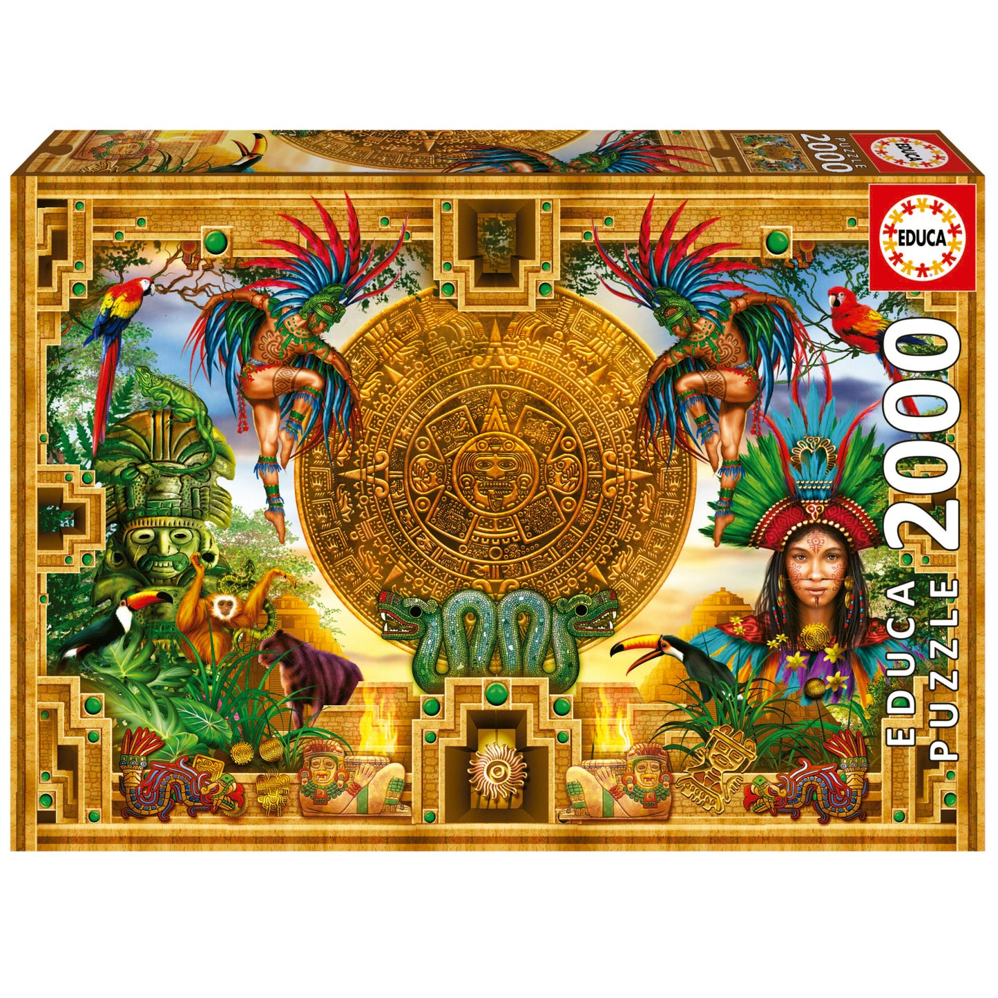 Montaje Azteca - puzle 2000 piezas