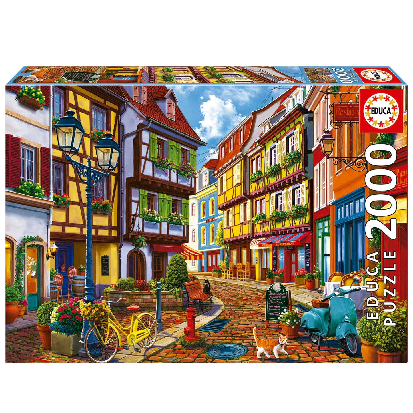 Calle radiante - puzle 2000 piezas