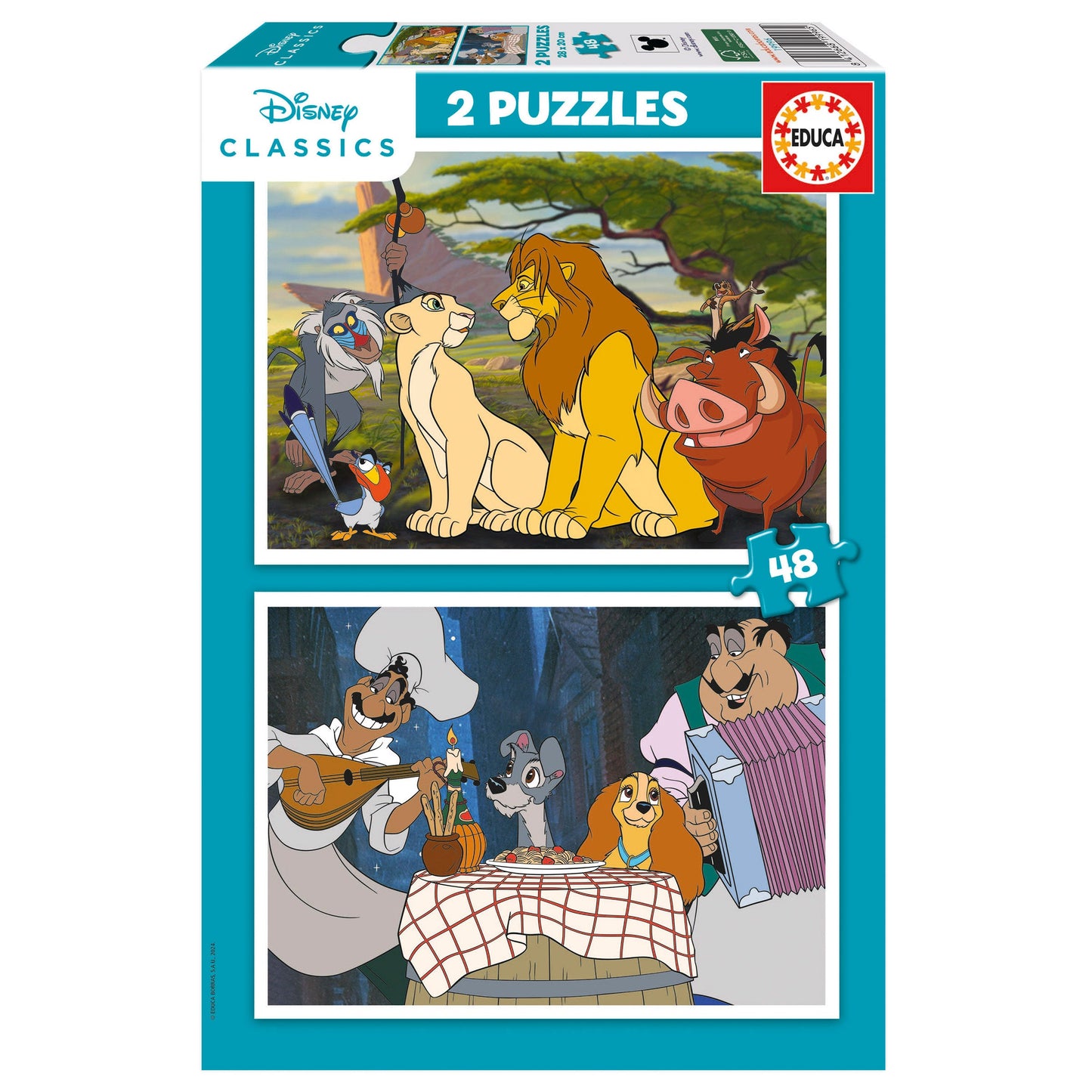 P2x48 Disney Animals