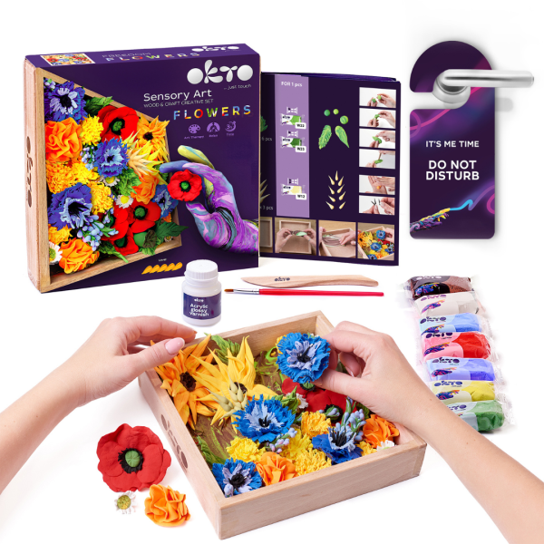 3D ART FLOWERS FREEDOM