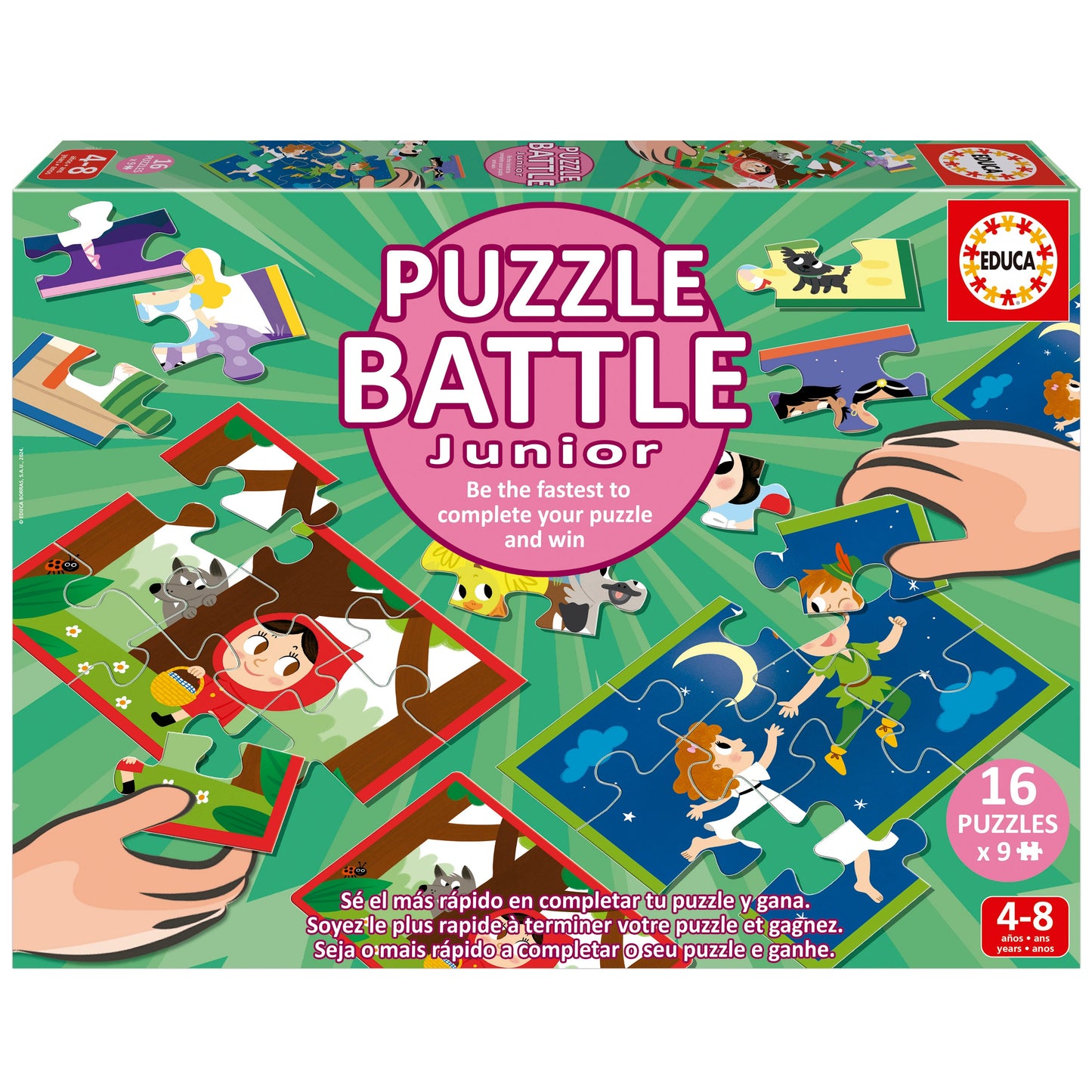 CUENTOS PUZLE BATTLE JR