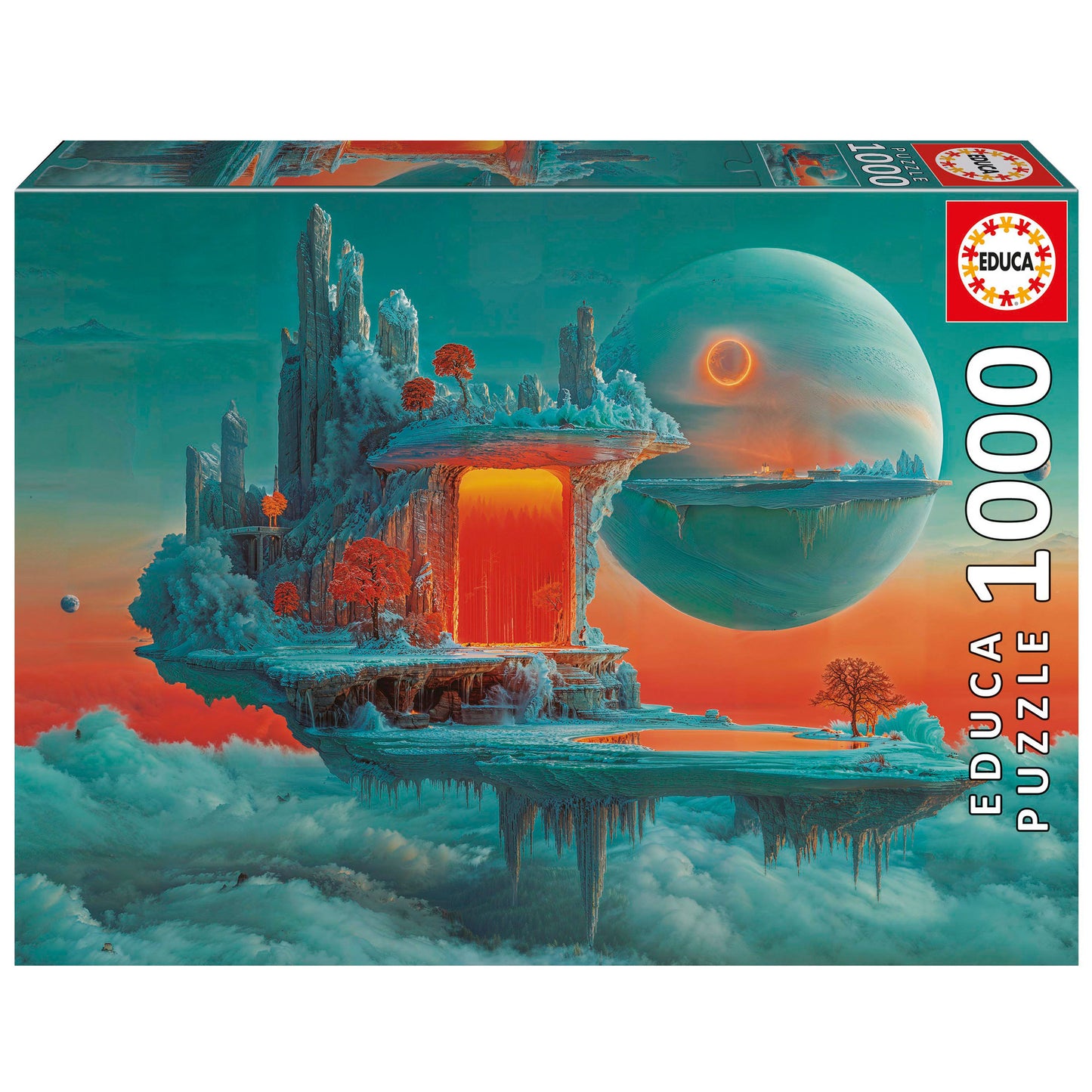 PUZZLE: PLANETA DE FUEGO Y HIELO 1000 PIEZAS