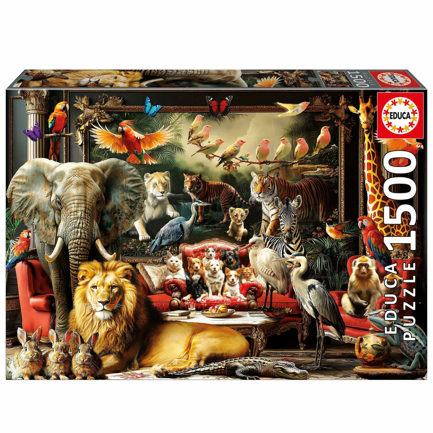 LA MANSION ANIMAL -PUZZLE 1500 PIEZAS