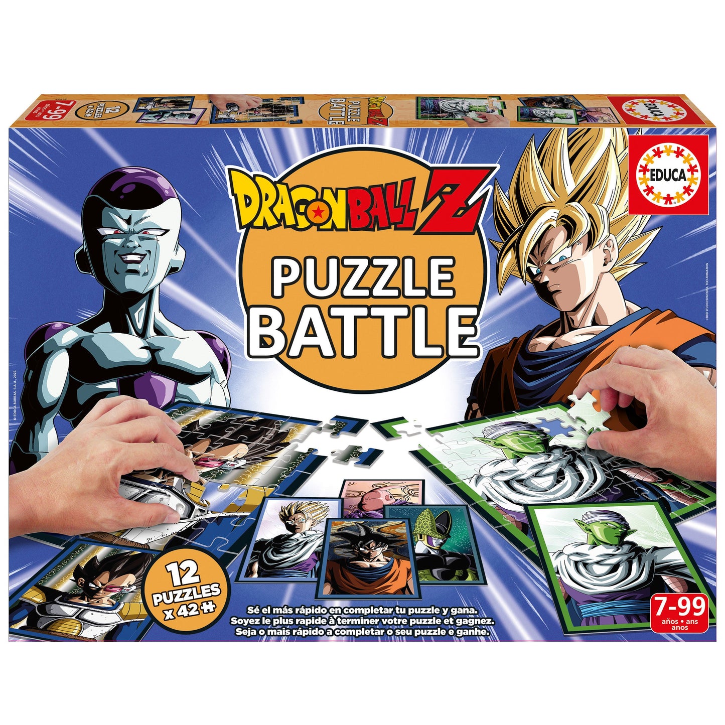 DRAGON BALL Z - BATALLA DE PUZZLES