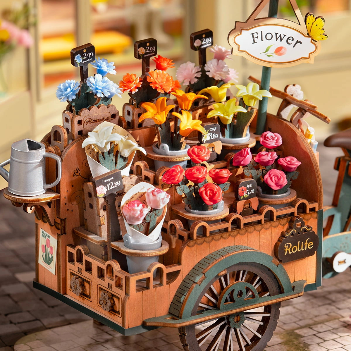 CARRO DE FLORES
