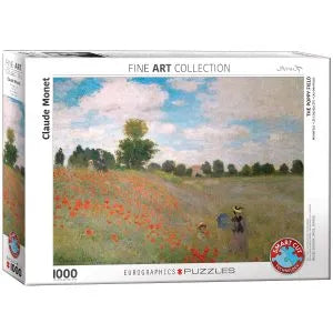 Puzzle: Monet Amapolas 1000 pzs.