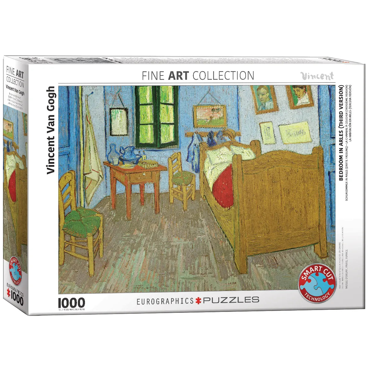 Puzzle 1000pcs Habitación en Arles, Van Gogh