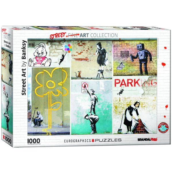 1000pcs Banksy Art