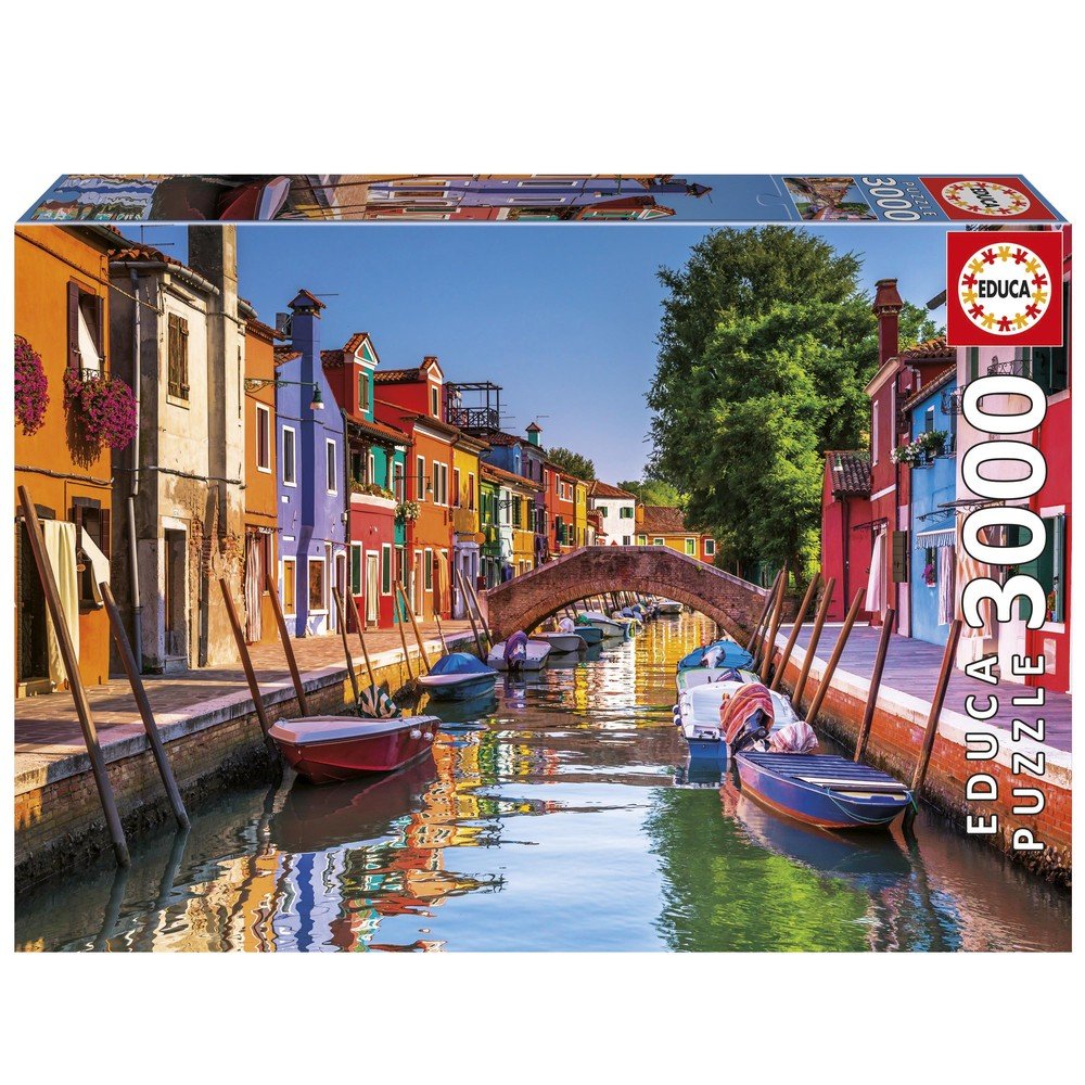 BURANO, ITALY- PUZZLE 3000 PIEZAS