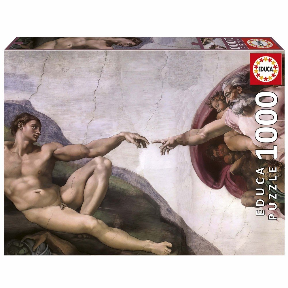 LA CREACIÓN DE ADAN PUZZLE 1000 PIEZAS