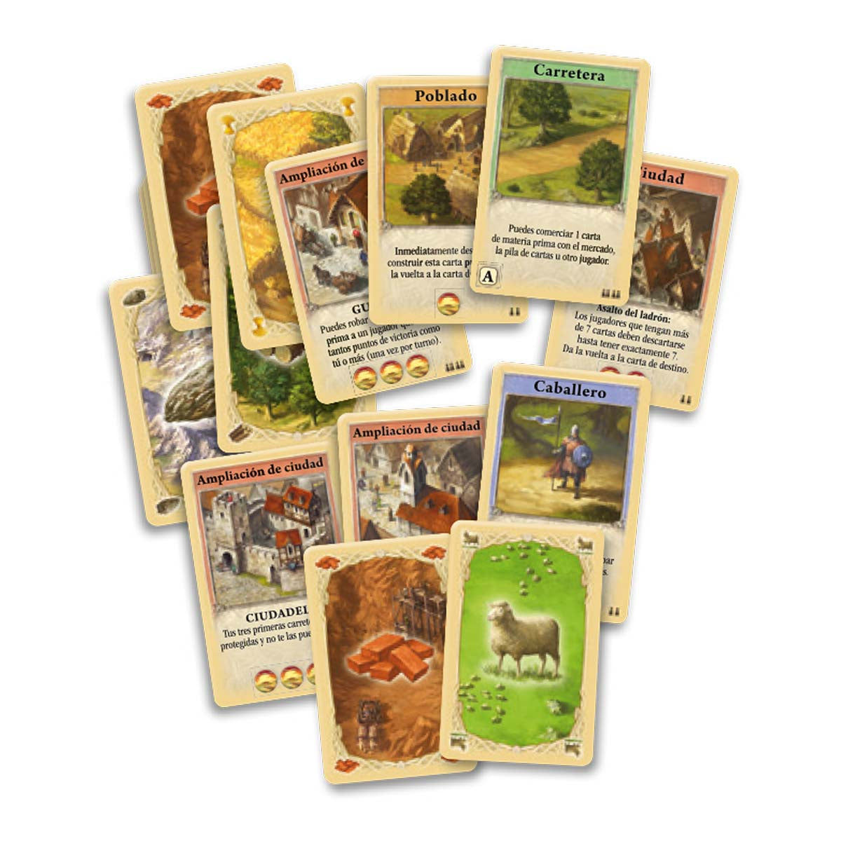 Catan cartas mini
