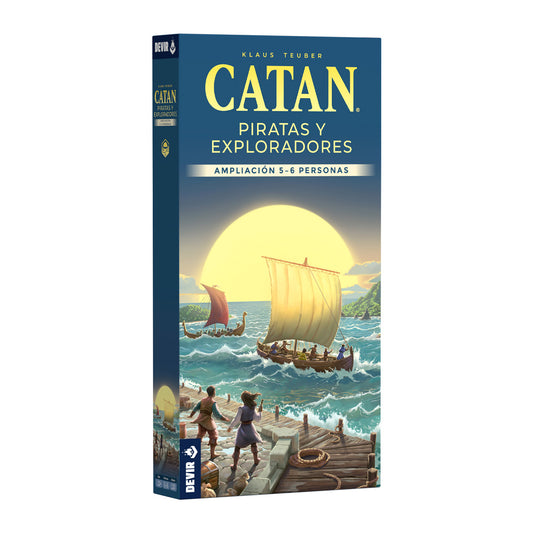 Catán :Piratas y Exploradores, expansión 5-6 jugadores