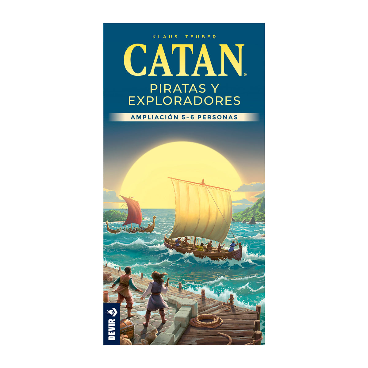 Catán :Piratas y Exploradores, expansión 5-6 jugadores