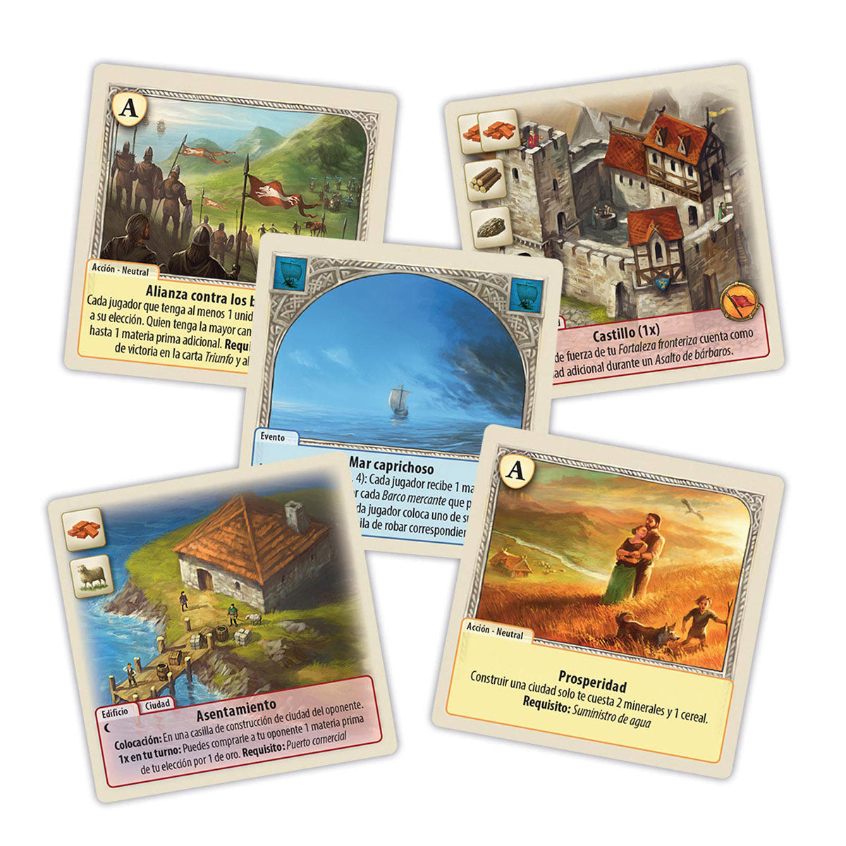 EXPANSION CATAN DUELO ERAS OSCURAS U DORADAS