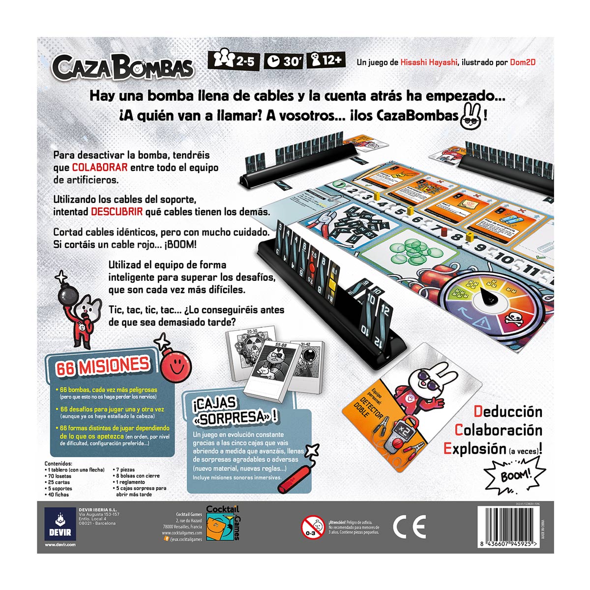 CAZA BOMBAS