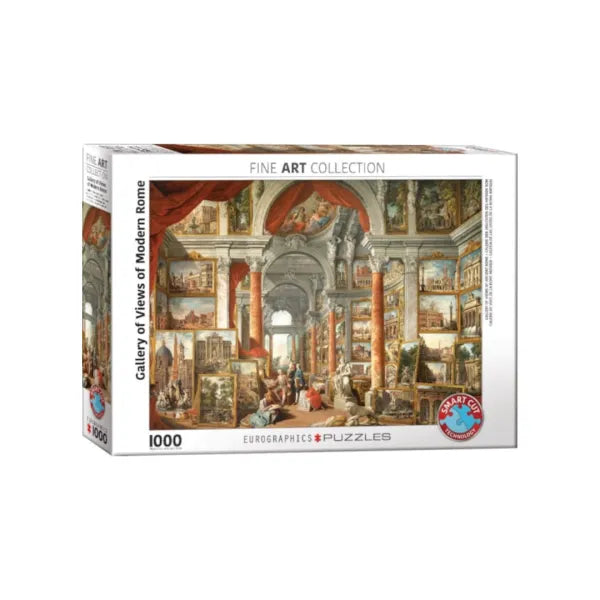 Puzzle 1000 piezas Gallery of views of Modern Rome