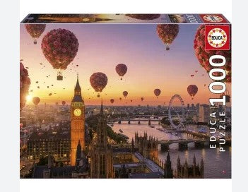 LONDRES EN FLOR- PUZZLE 1000 PIEZAS
