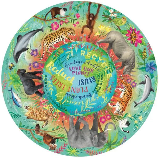 THERE IS NO PLANET B CIRCULAR 500 PIEZAS