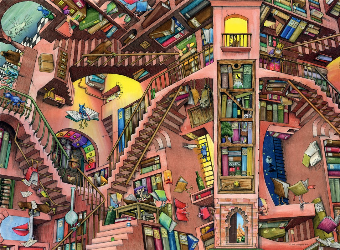La Biblioteca Extravagante(500 piezas)