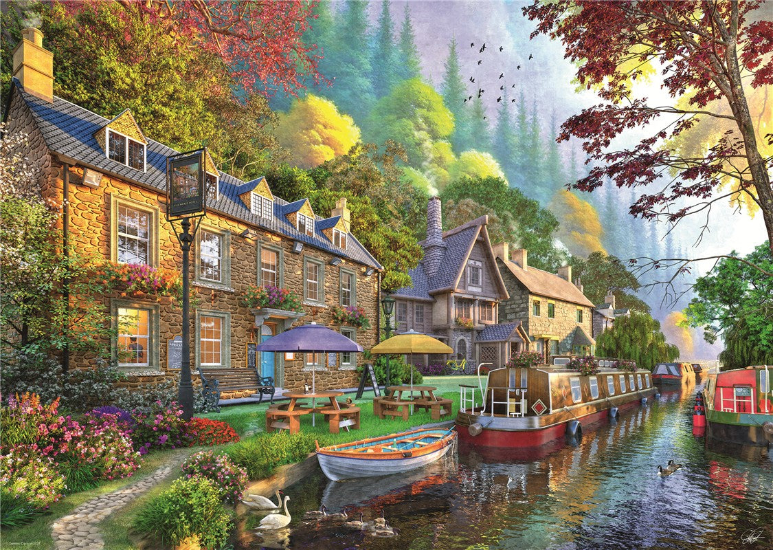 Down Lane Nn &: Canal Side Lane 1000 pc