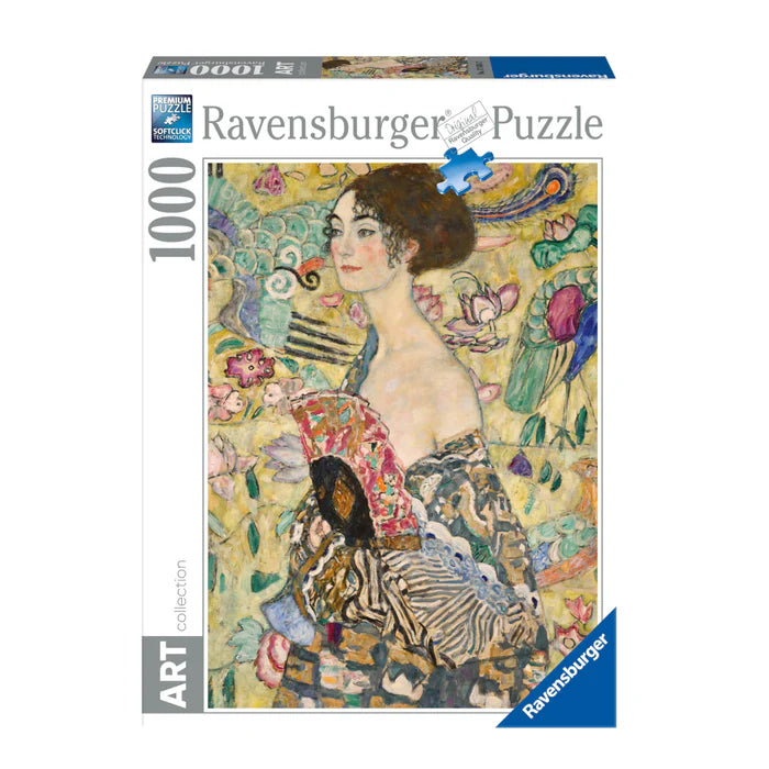 P1000 Klimt: Dama con Abanico