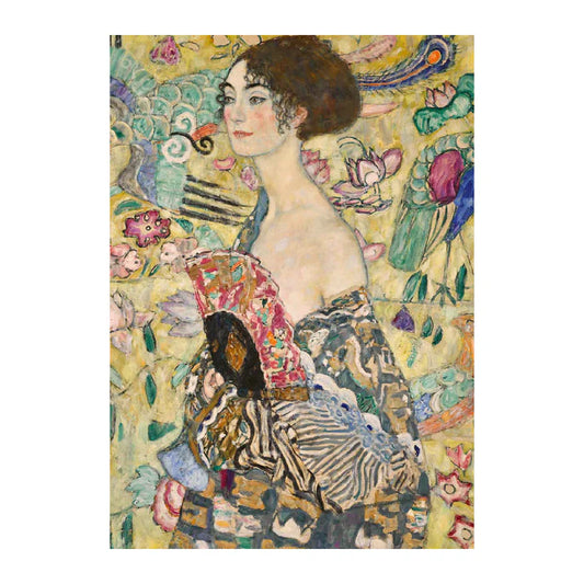 P1000 Klimt: Dama con Abanico