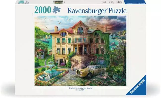 La villa a través de los tiempos - puzle 2000 piezas