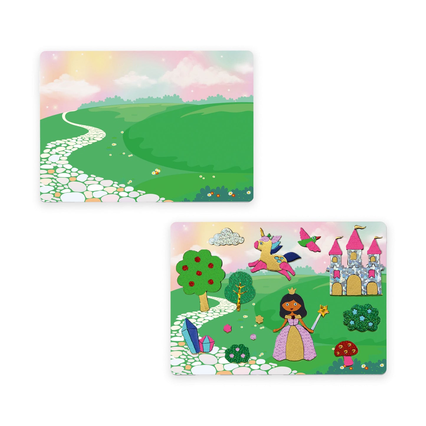 Foil fun: Unicornios y princesas
