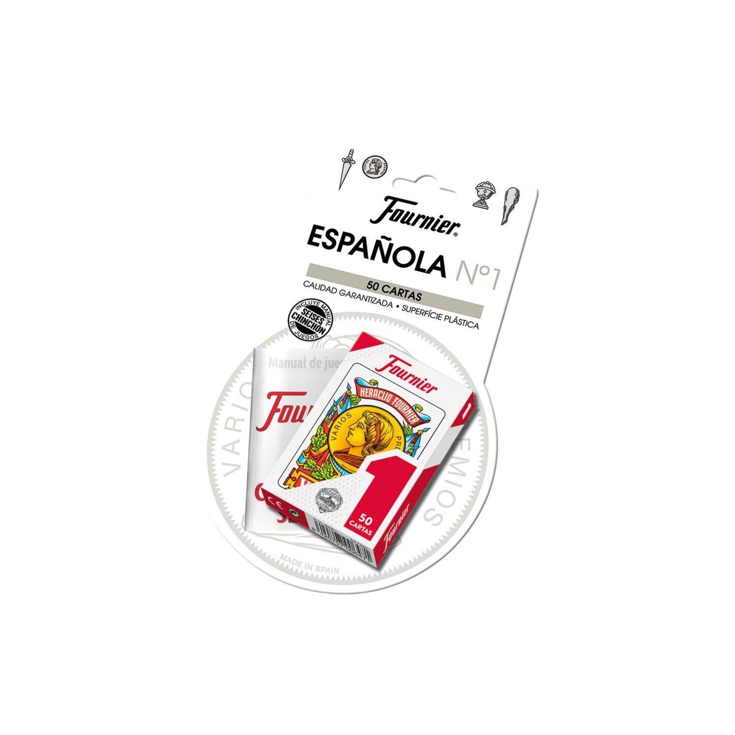 SET DE BARAJA MAS INSTRUCCIONES 40 O 50 CARTAS