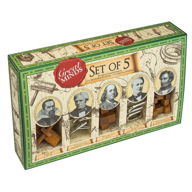 Great minds men : Set Of 5