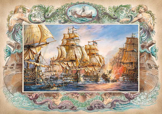 BATALLA NAVAL - PUZZLE 2000 PIEZAS
