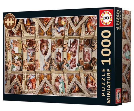 1000 CAPILLA SIXTINA MINIATURA