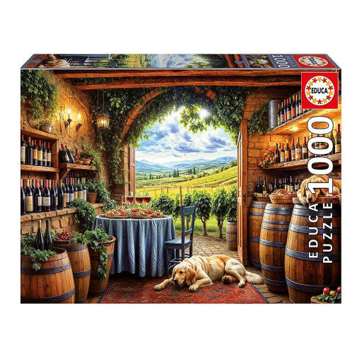 CANES ET VINUM -PUZZLE 1000 PIEZAS