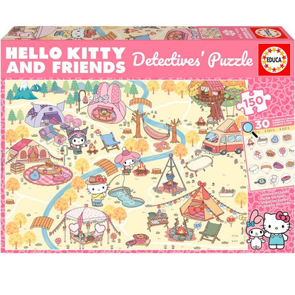 DETECTIVE HELLO KITTY - PUZZLE 150 PIEZAS