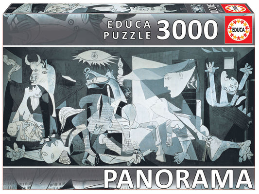 GUERNICA PICASSO - PUZZLE PANORÁMICO 3000 PIEZAS