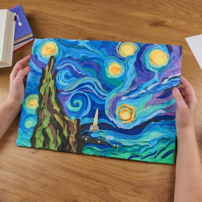 Set de pintura creativa : La noche estrellada