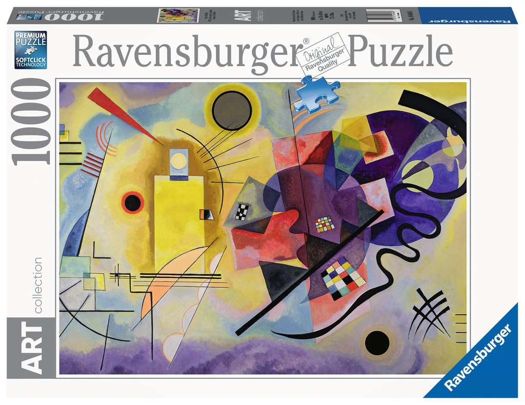 KANDINSKI YELLOW RED BLUE