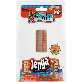 World smallest : Jenga