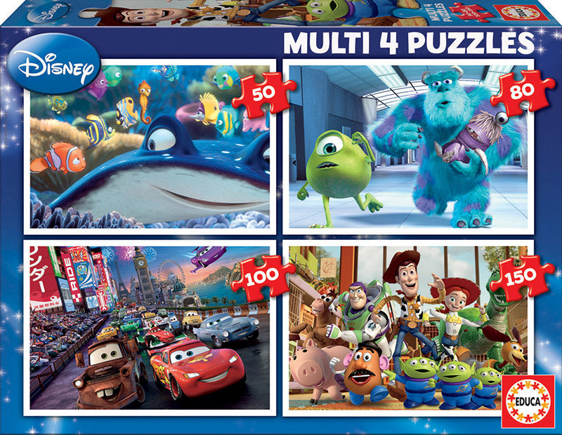 Multi 4 puzzles Pixar