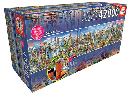 La vuelta al Mundo- Puzzle 42.000 piezas