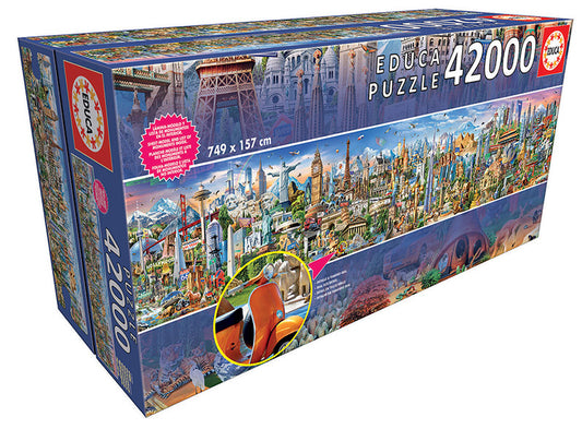 La vuelta al Mundo- Puzzle 42.000 piezas