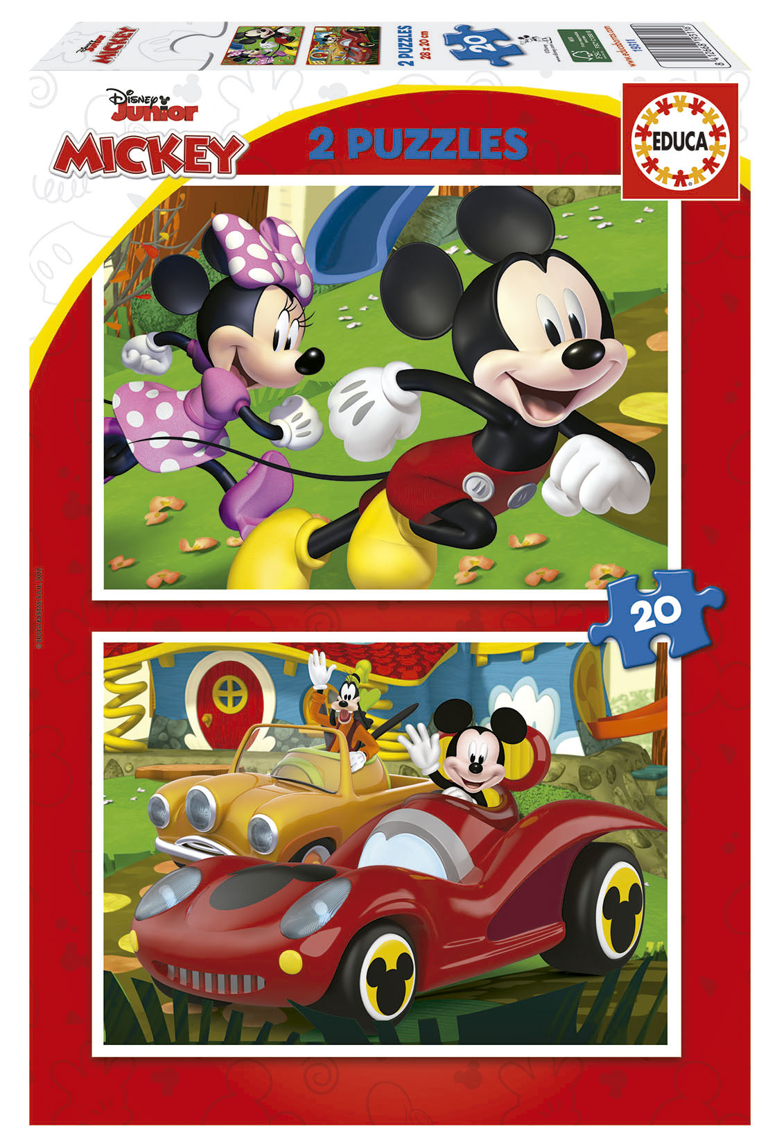 MICKEY 2 PUZZLES 20 P
