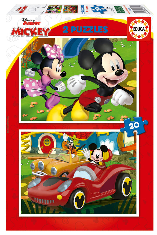 MICKEY 2 PUZZLES 20 P