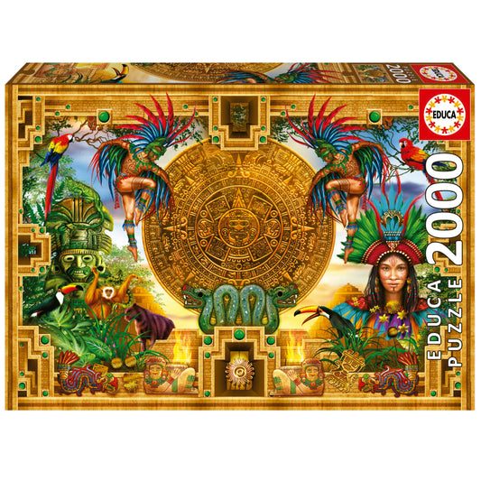 Montaje Azteca - puzle 2000 piezas